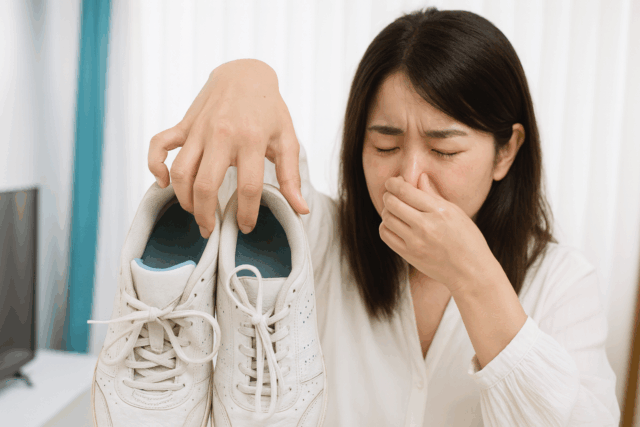 女性 靴 臭い